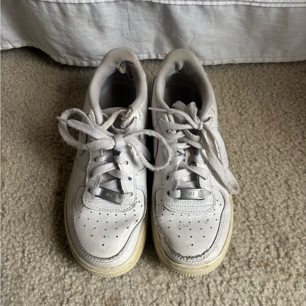 Nike Air Force ones, size 3.5 youth